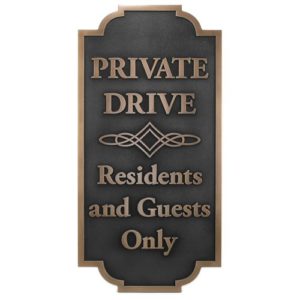 HOA Sign